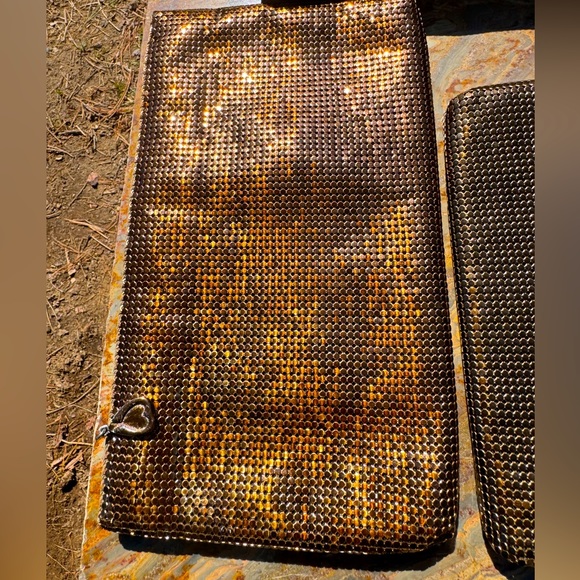 Whiting and Davis bronze clutch